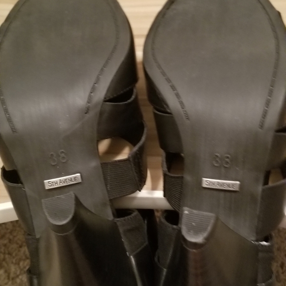 5th Avenue Leather High Heel Shoe Size 38 in EU. - Picture 6 of 6